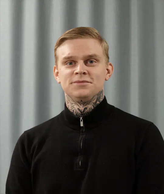 Porträtt av Anton Wilander